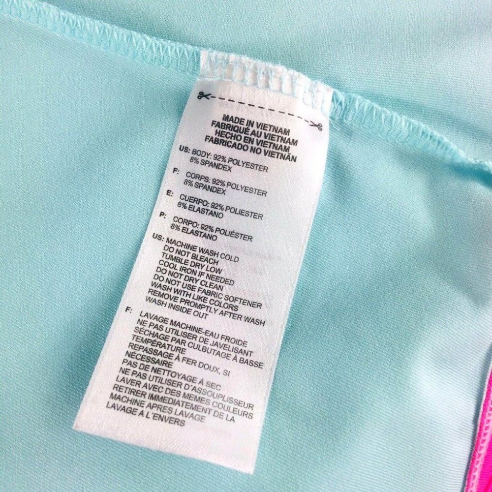 Adidas Women's Sleeveless Golf Polo Top Size L Blue and pink. - Picture 9 of 12